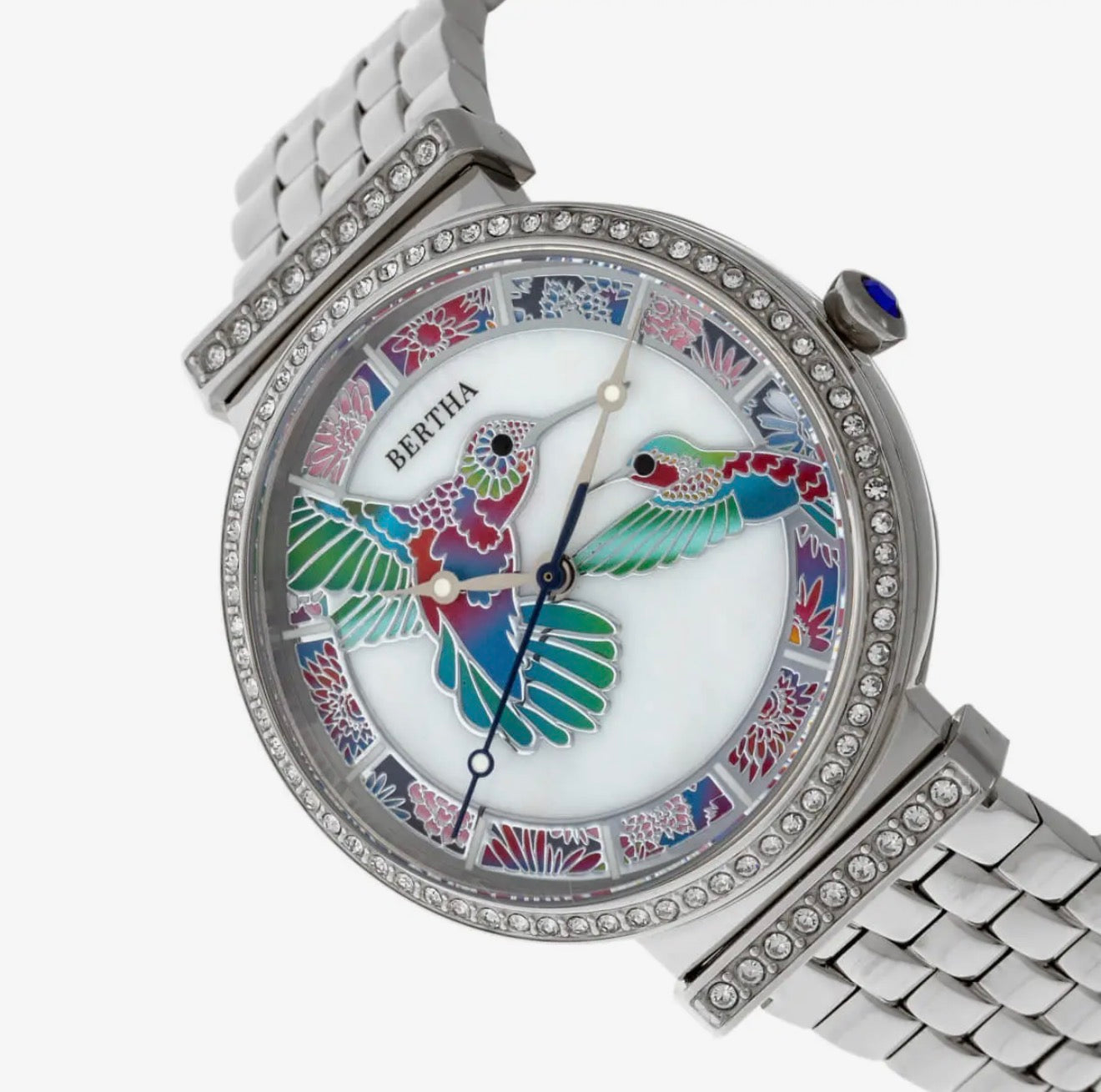 Bertha Emily Mother of Pearl Watch